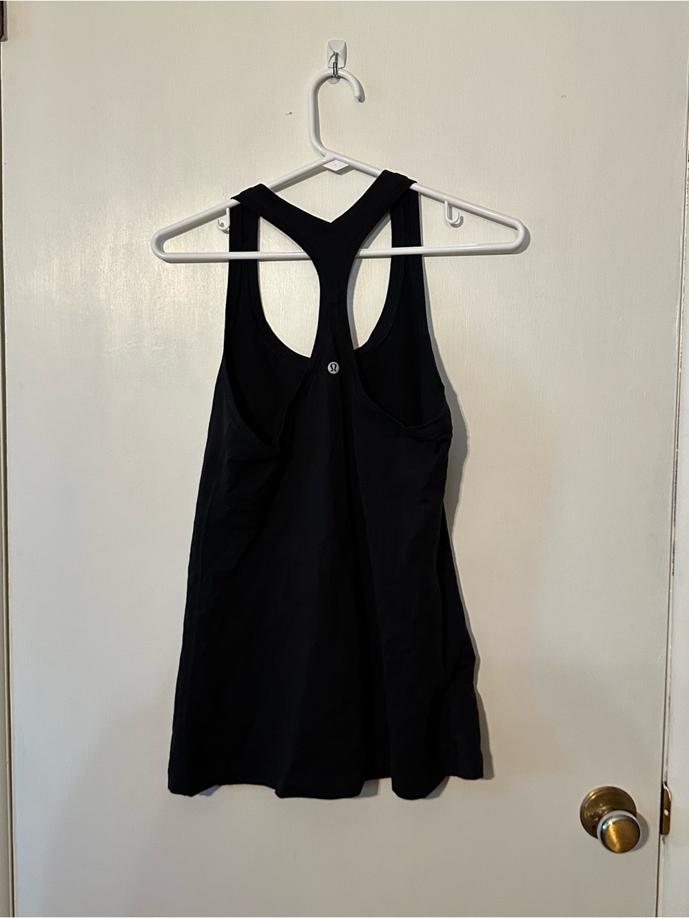 Lululemon Black Racerback Tank Ptp 15”